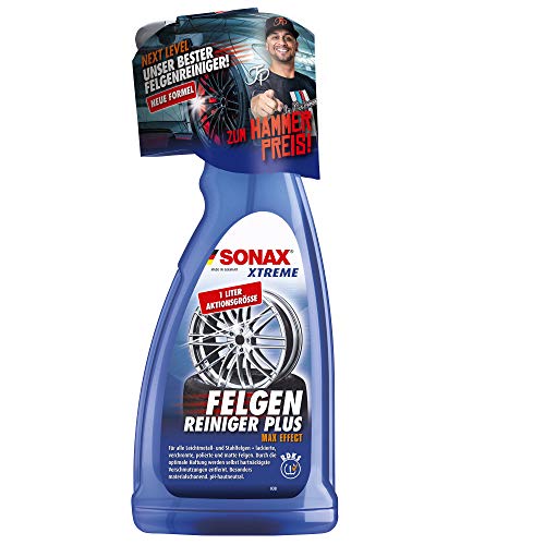 SONAX XTREME FelgenReiniger PLUS (1 Liter) effiziente Reinigung aller...