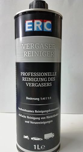 1 X 1L ERC Vergaser Reiniger zur Anwendung in professionellen...