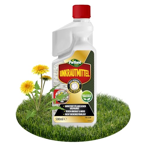 Portland Garden Moosbekämpfung 500 ml Konzentrat Unkrautvernichter...