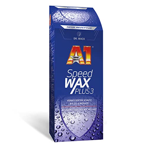 Dr. Wack – A1 Speed Wax Plus 3, 500 ml – NEUE FORMEL I Premium...