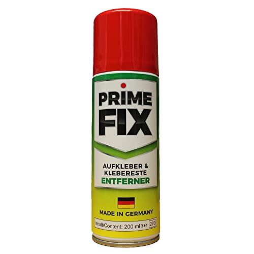 Prime FIX Etikettenlöser, Aufkleber & Kleberreste Entferner 200ml