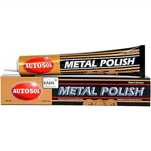Dursol 01001000 Autosol Edel-Chromglanz, aus Metall, 75 ml, Schwarz...