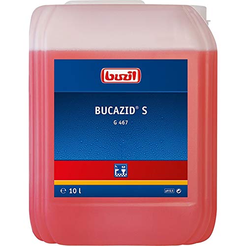 Buzil Sanitärreiniger Bucazid S G467 kraftvoller Reiniger, für Bad...
