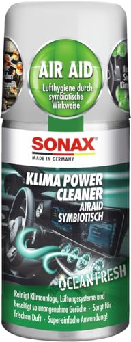 SONAX KlimaPowerCleaner AirAid symbiotisch Ocean-Fresh (100 ml)...