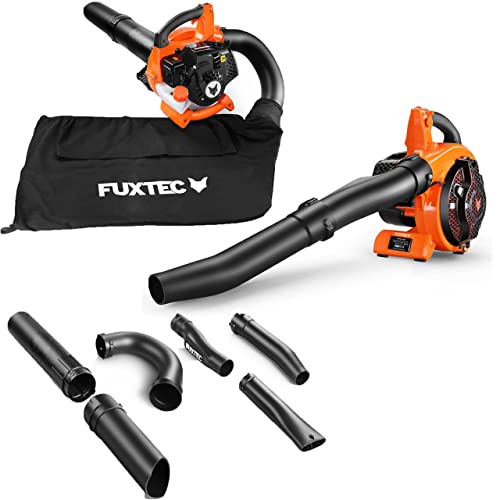 FUXTEC Benzin Laubsauger 4in1 FX-LBS126 2-Takt Laubbläser &...