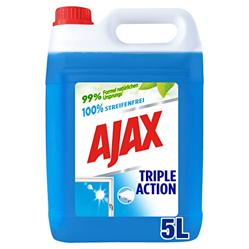 Ajax Glasreiniger 3-Fach Aktiv 5L - Kansiter zum einfachen Nachfüllen...