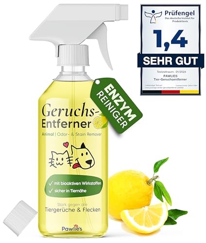Pawlie's Tier-Geruchsneutralisierer (EXTREM STARK) & Enzymreiniger...