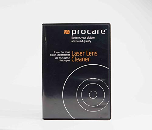 PROCARE Laserlinsenreiniger, Ideal für CD-Player, Optisches Laufwerk,...