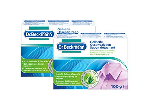 Dr. Beckmann Gallseife 100g Stück Gezielte Fleckentfernung (2er Pack)