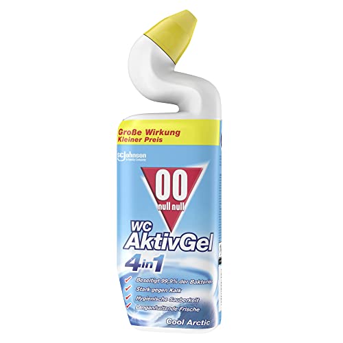 00 null null WC AktivGel 4in1 Flüssiger WC-Reiniger, Cool Arctic, 1er...