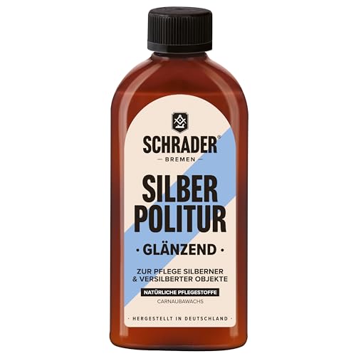 SCHRADER Silberpolitur glänzend - Silberpflege zum Polieren, als...