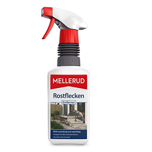 MELLERUD Rostflecken Entferner | 1 x 0,5 l | Effizientes Spray gegen...