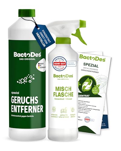 BactoDes Spezial 1L. Geruchsvernichter - Allround Geruchskiller und...