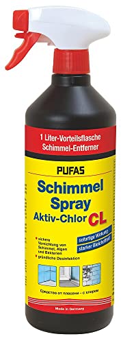 Pufas Schimmelspray 1 Liter vernichtet Pilze, Moos, Schimmel,...