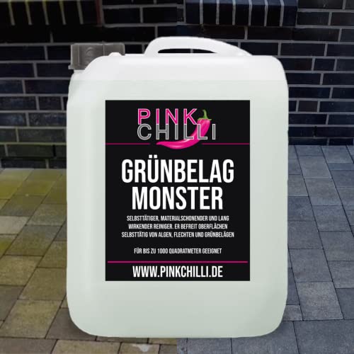 Pink Chilli Grünbelagmonster | Profi-Grünbelagentfener,...