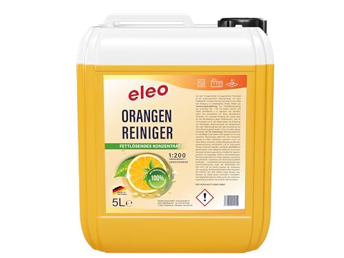 5 Liter Orangenreiniger | Allzweckreiniger mit hoher Fettlösekraft...