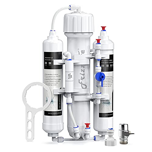 FRIZZLIFE Umkehrosmose Aquarium-Wasserfiltersystem, Osmotech...