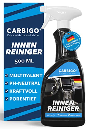 Carbigo® Premium Auto Innenraum Reiniger 500ml – Made in Germany...