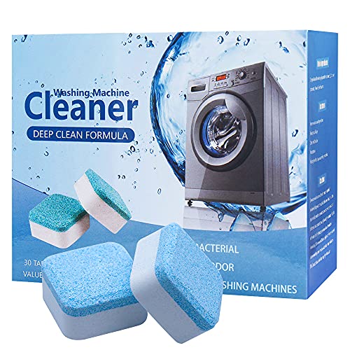 30 Stück Waschmaschinenreiniger, Waschmaschine Reiniger Schaum,...