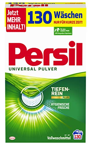 Persil, Universal Pulver, Vollwaschmittel, 130 Waschladungen,...