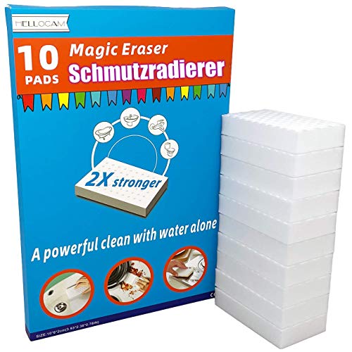 Schmutzradierer Wand Magic Eraser Schwamm 10 Radierschwamm, 2X Plus...