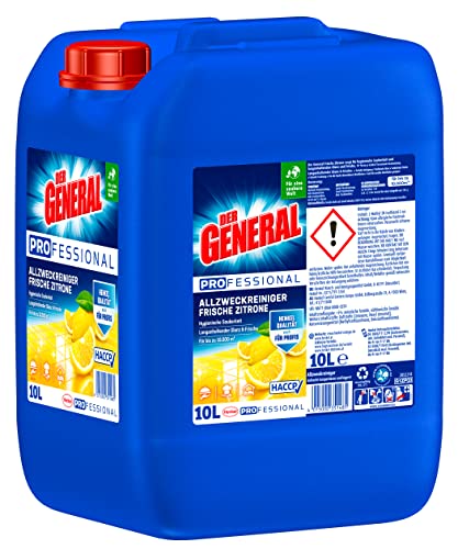 Der General Universal Zitrone, Allesreiniger Großpackung (10 l),...