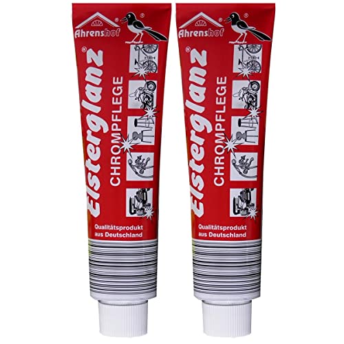 2x 150ml Elsterglanz Chrom Politur Polierpaste (3,86EUR/100ml)