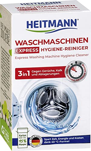 Heitmann Express Waschmaschinen Reiniger: entfernt Kalk, Ablagerungen...