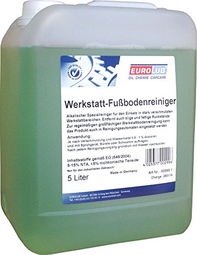 EUROLUB Werkstatt-Fußbodenreiniger, 5 Liter