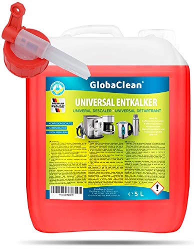 GlobaClean Entkalker für Kaffeevollautomat & Kaffeemaschine - 5 Liter...