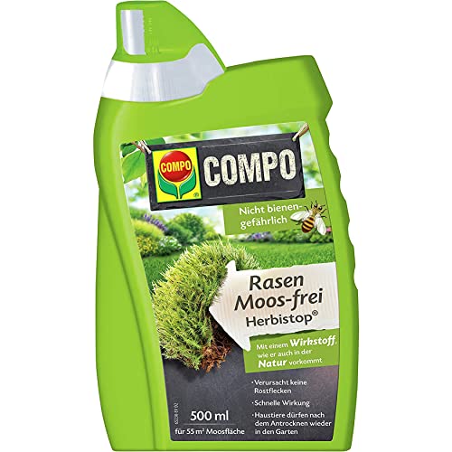 COMPO Rasen Moos-frei Herbistop, Bekämpfung von Moos und Algen,...