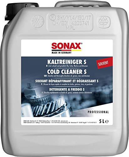 SONAX KaltReiniger S (5 Liter) auf Lösemittelbasis zur Reinigung von...