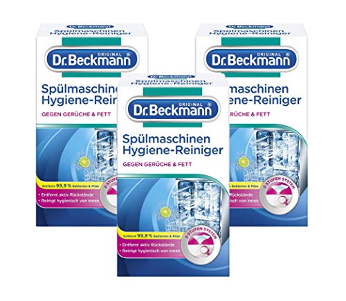 Dr. Beckmann Spülmaschinen Hygiene-Reiniger (3x 75 g) entfernt...