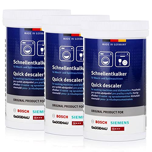 3x BSH Schnellentkalker 250g - für Wasch- und Spülmaschinen,...