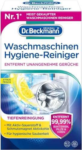 Dr. Beckmann Waschmaschinen Hygiene-Reiniger | Maschinenreiniger mit...