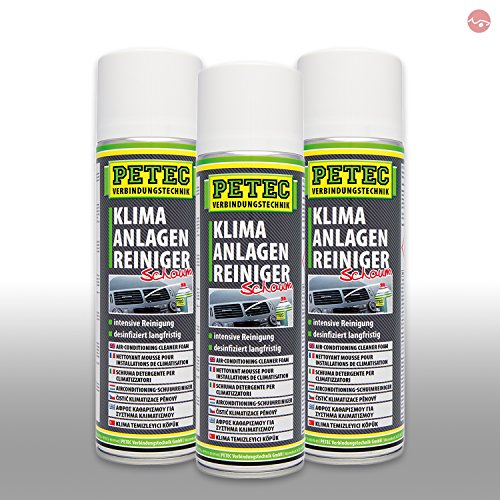 Petec_bundle 3X PETEC KLIMAANLAGENREINIGER Schaum AktivSchaum...