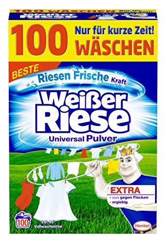 Weißer Riese Universal Pulver umweltfreundliches Waschmittel mit...