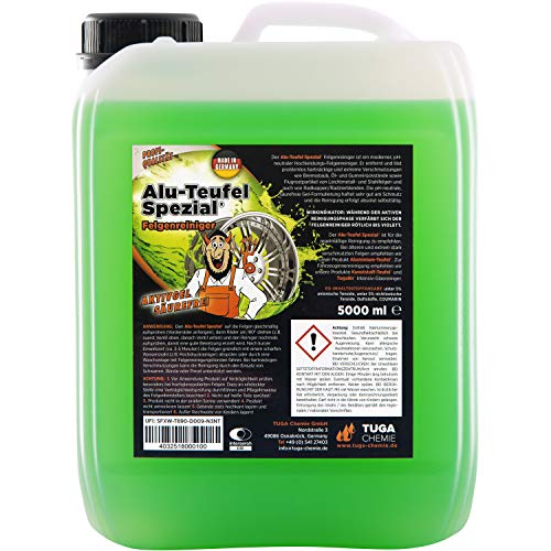 TUGA Chemie 0 Alu-Teufel Spezial Felgenreiniger Aktiv-Gel für...