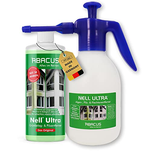 ABACUS® Nell Ultra Grünbelagentferner & Algenentferner Set, extrem...