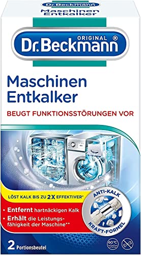 Dr. Beckmann Maschinen-Entkalker | Gegen hartnäckigen Kalk in Wasch-...