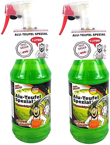 2x 1L 1 Liter TUGA Alu-Teufel Spezial Felgenreiniger Aktivgel...