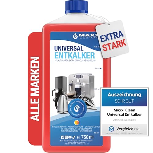 Maxxi Clean | 1x 750 ml Universal Entkalker Konzentrat für...