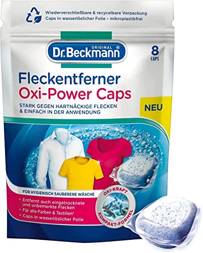 Dr. Beckmann Oxi Power Caps | gegen hartnäckige Flecken | praktisch...