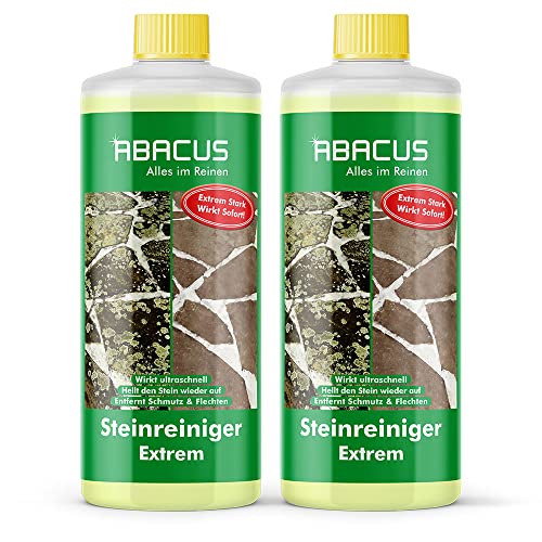 ABACUS® Steinreiniger Extrem, intensiver Steinreiniger für außen...