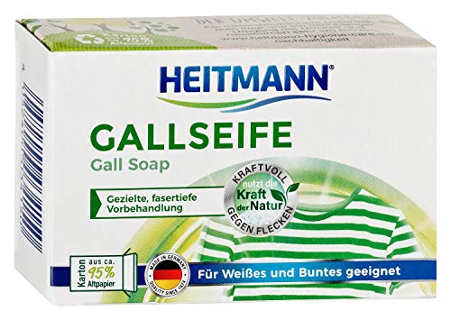 Heitmann Gallseife: Hausmittel gegen Flecken und Schmutz, natürlicher...