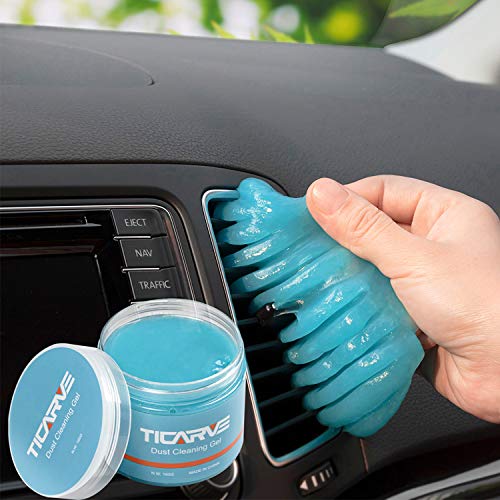 TICARVE Auto Reinigungsgel für den Innenraum, Weicher und Flexibler...