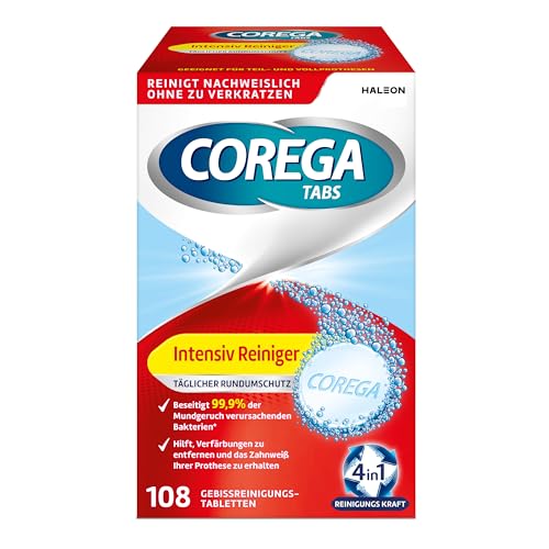 Corega Reinigungs-TABS Intensiv Reiniger Rundumschutz für...