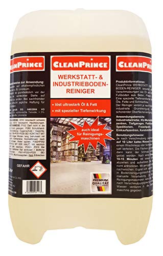 10 Liter Kanister CleanPrince - Werkstattboden Industrieboden Reiniger...