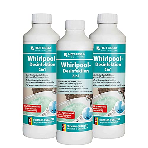 HOTREGA Whirlpool Reiniger 1,5L - Konzentrierte Desinfektion &...