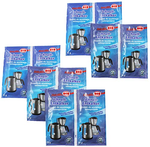 10x Orofix Schnell-Entkalker Sparpack für Kaffeemaschinen &...